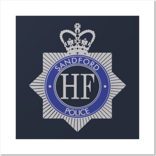 Sandford Police badge Posters and Art